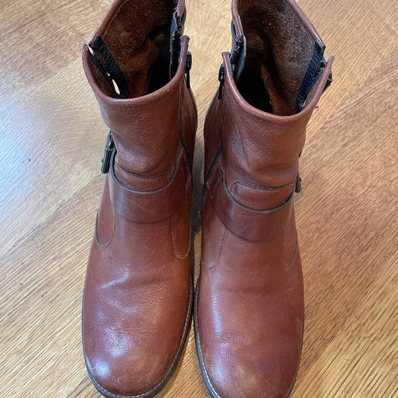 Paul Green Leather Booties - Picture 6 of 8